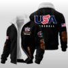 USA Baseball 2026 World Baseball Winter Fleece Jacket 3