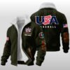 USA Baseball 2026 World Baseball Winter Fleece Jacket 4