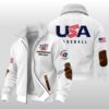 USA Baseball 2026 World Baseball Winter Fleece Jacket 5