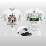 USF Bulls 2026 American Conference Men’s Basketball Tournament Champions Hoodie Shirt