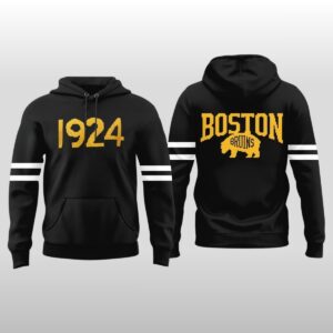 Boston Bruins Anniversary Vintage 1924 Hoodie Shirt