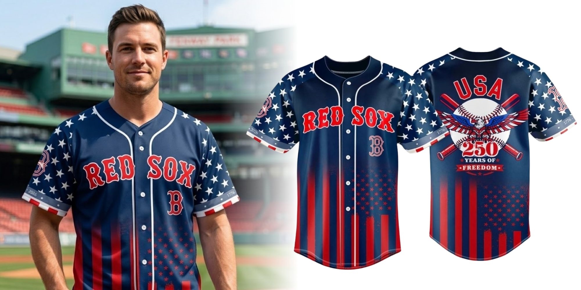 Why the 2026 Boston Red Sox x USA 250th Anniversary Jersey is the Years Most Viral Sports Icon