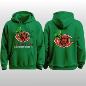 Chicago Bears St. Patrick’s Day 2026 Gameday Hoodie Shirt