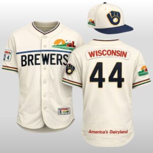 2026 Milwaukee Brewers Wisconsin Americas Dairyland Jersey 2