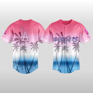 2026 Los Angeles Dodgers x Grand Theft Auto VI Summer Vibes Baseball Jersey 2