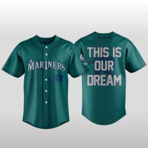 Seattle Mariners x Fuerza Regida Tour 2026 This Is Our Dream Baseball Jersey