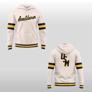 2026 Southern Miss Golden Eagles Baseball Throwback Hoodie Shirt