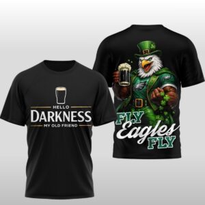 Hello Darkness My Old Friend Fly Eagles Fly Shirt