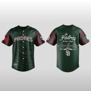 2026 San Diego Padres x Mexican Heritage Night Baseball Jersey