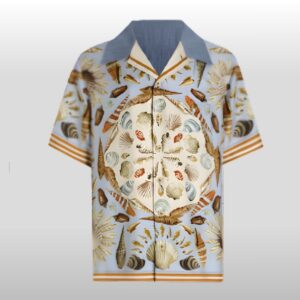 2026 Luke Bryan American Idol EP 8 Shell Hawaiian Shirt