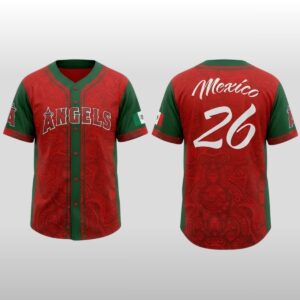 2026 LA Angels Mexican Heritage Night Jersey Giveaway 2