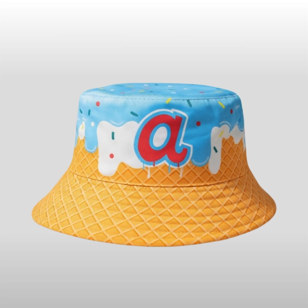 rBTOA1kK 2026 Atlanta Braves Colorful Novelty Bucket Hat Giveaway 2