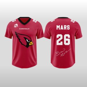2026 Arizona Cardinals x Bruno Mars Tour Jersey