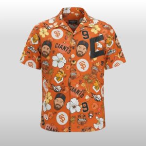 2026 Giants Brandon Belt Celebration Day Hawaiian Shirt Giveaway