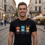 01 10 11 Robot Shirt