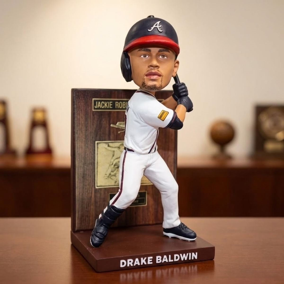2026 Atlanta Braves Drake Baldwin Rookie of the Year Bobblehead Giveaway 2 2026 Atlanta Braves Drake Baldwin Rookie of the Year Bobblehead Giveaway