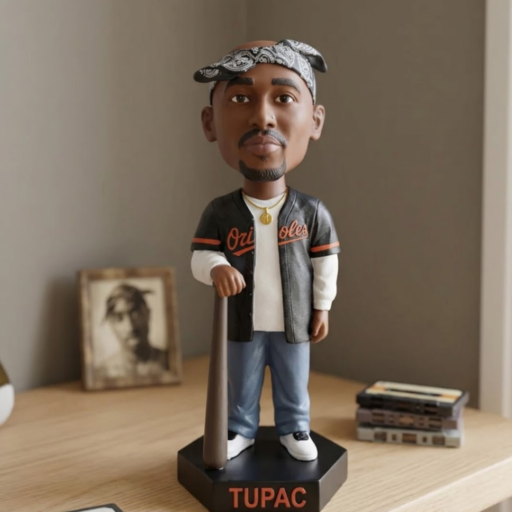 2026 Giveaway Orioles Tupac Bobblehead - Zerelam