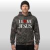 2026 Baltimore Ravens I Love Jesus Forest Camo Hoodie