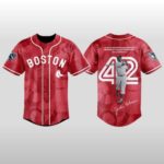 2026 Boston Red Sox Legend Jackie Robinson 42 Baseball Jersey