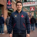 2026 Boston Red Sox One Piece Bomber Jacket Giveaway