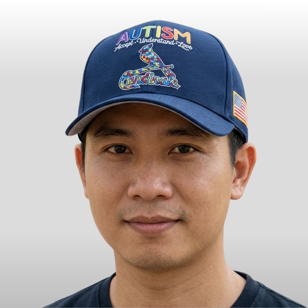 2026 Cardinals Autism Accept Understand Love America Hat 3 2026 Cardinals Autism Accept Understand Love America Hat 3