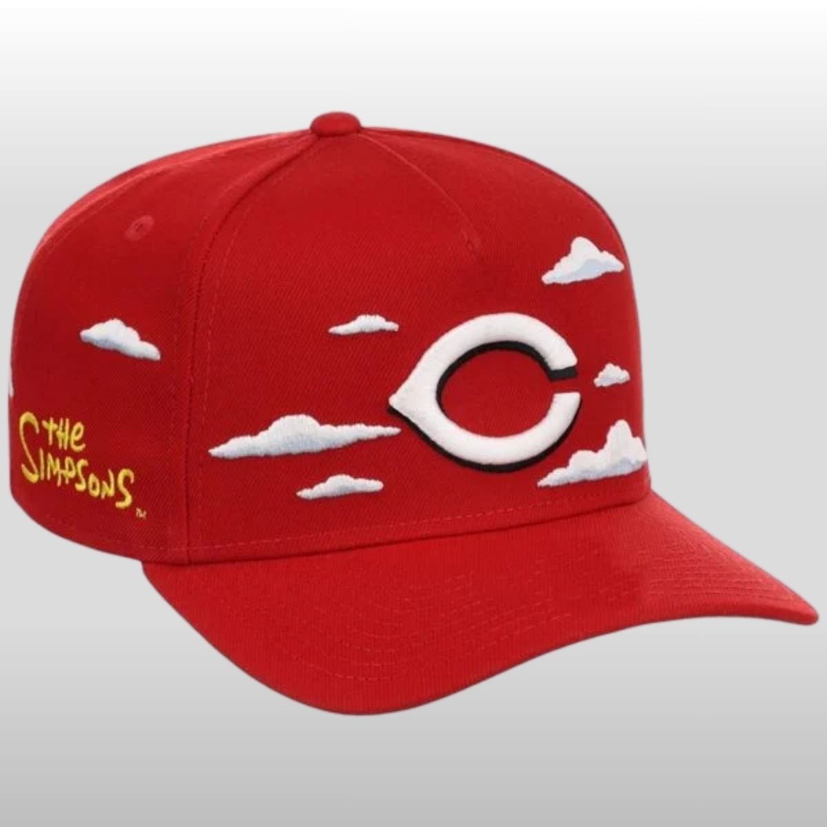 2026 Cincinnati Reds Simpsons Clouds Hat 3