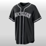 2026 Colorado Rockies Fashion Black Out Jersey