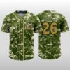 2026 Columbus Clingstones Armed Forces Jersey Giveaway