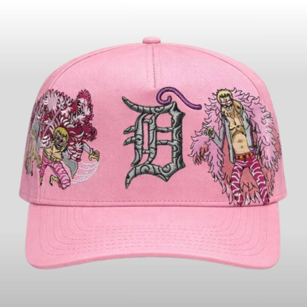 2026 Detroit Tigers One Piece Doflamingo Hat 2