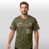 2026 El Paso Chihuahuas x Armed Forces Day Baseball Jersey 3 2026 El Paso Chihuahuas x Armed Forces Day Baseball Jersey