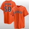 2026 Houston Astros Hunter Brown Orange Jersey Giveaway