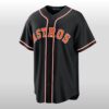 2026 Houston Astros Jose Altuve Fashion Black Out Jersey 2