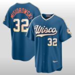 2026 Milwaukee Brewers Wisco Jacob Misiorowski City Connect Jersey