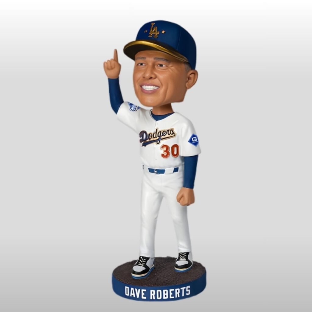 2026 Giveaway Los Angeles Dodgers Dave Roberts Bobblehead - Zerelam