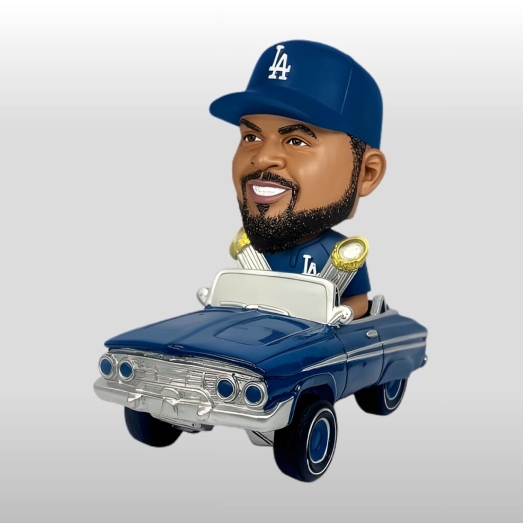 2026 LA Dodgers Ice Cube Lowrider Bobblehead Giveaway