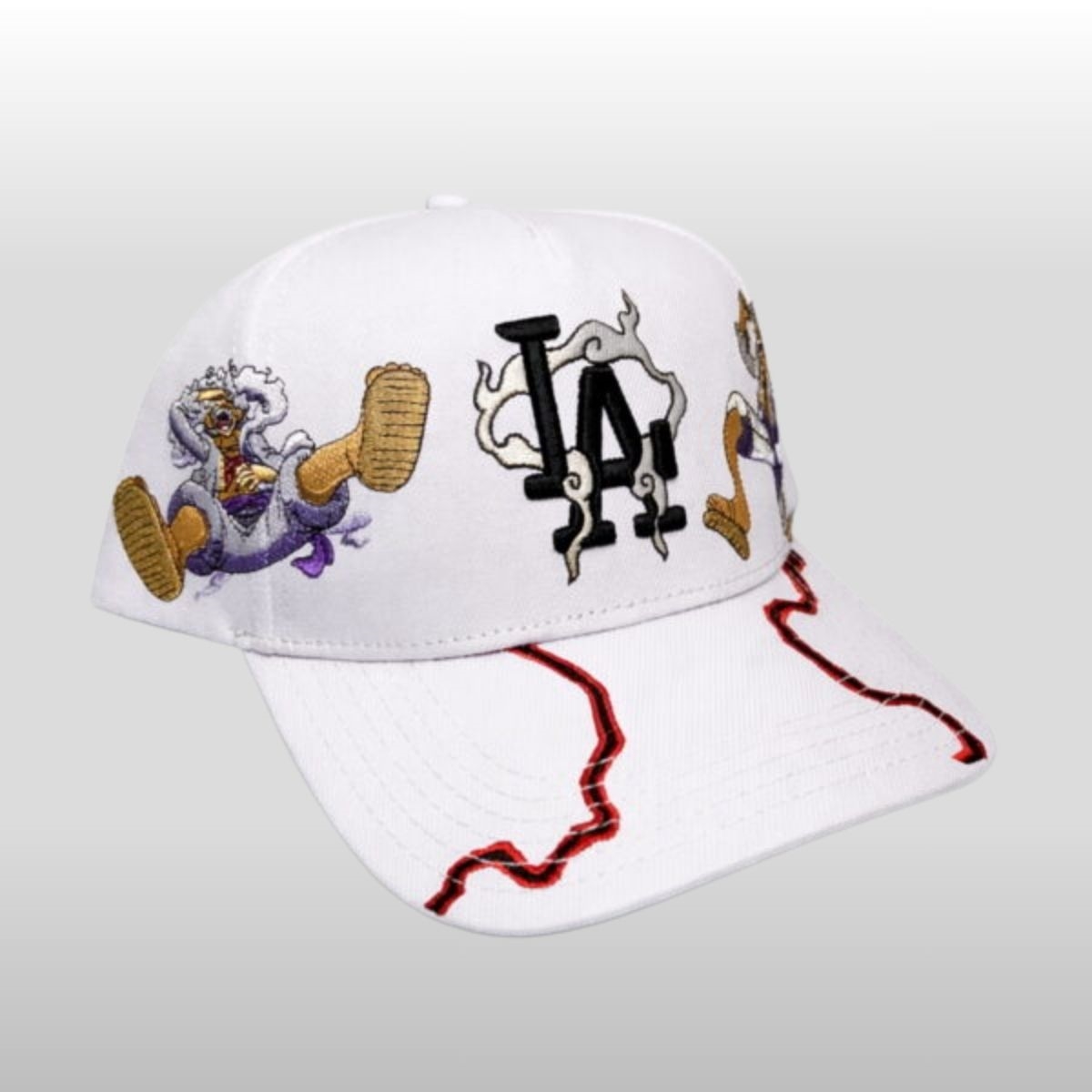 2026 LA Dodgers One Piece Luffy Gear 5 Hat 2 2026 LA Dodgers One Piece Luffy Gear 5 Hat 3