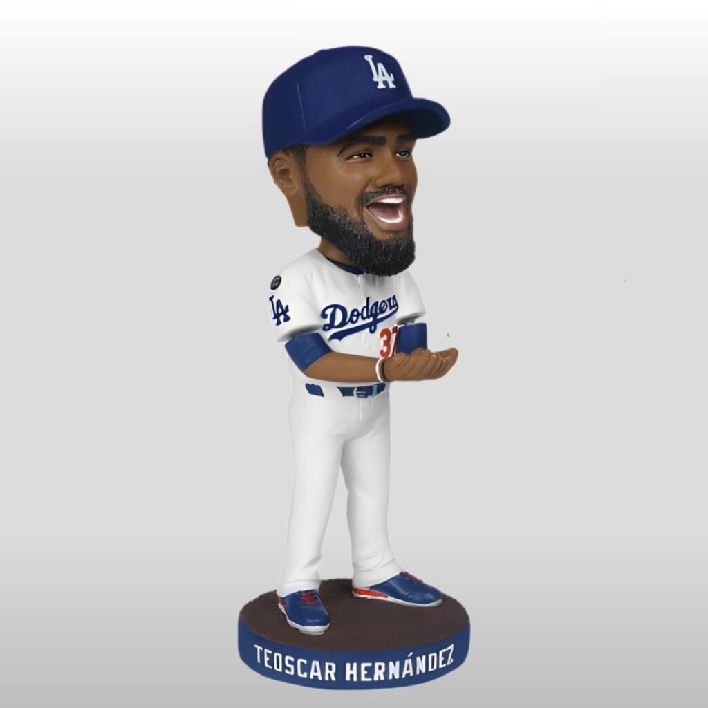 2026 Giveaway Los Angeles Dodgers Teoscar Hernandez Bobblehead