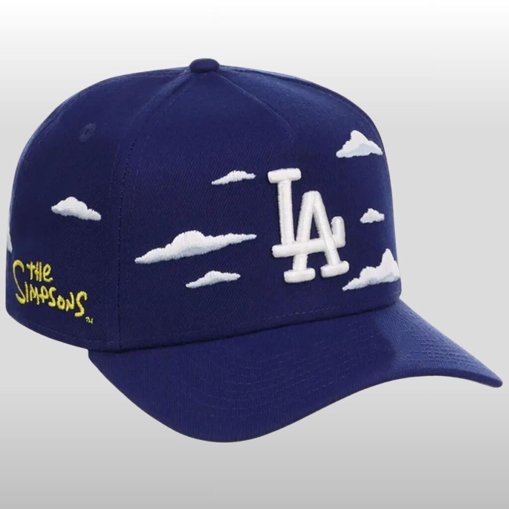 2026 Los Angeles Dodgers The Simpsons Clouds Hat 2