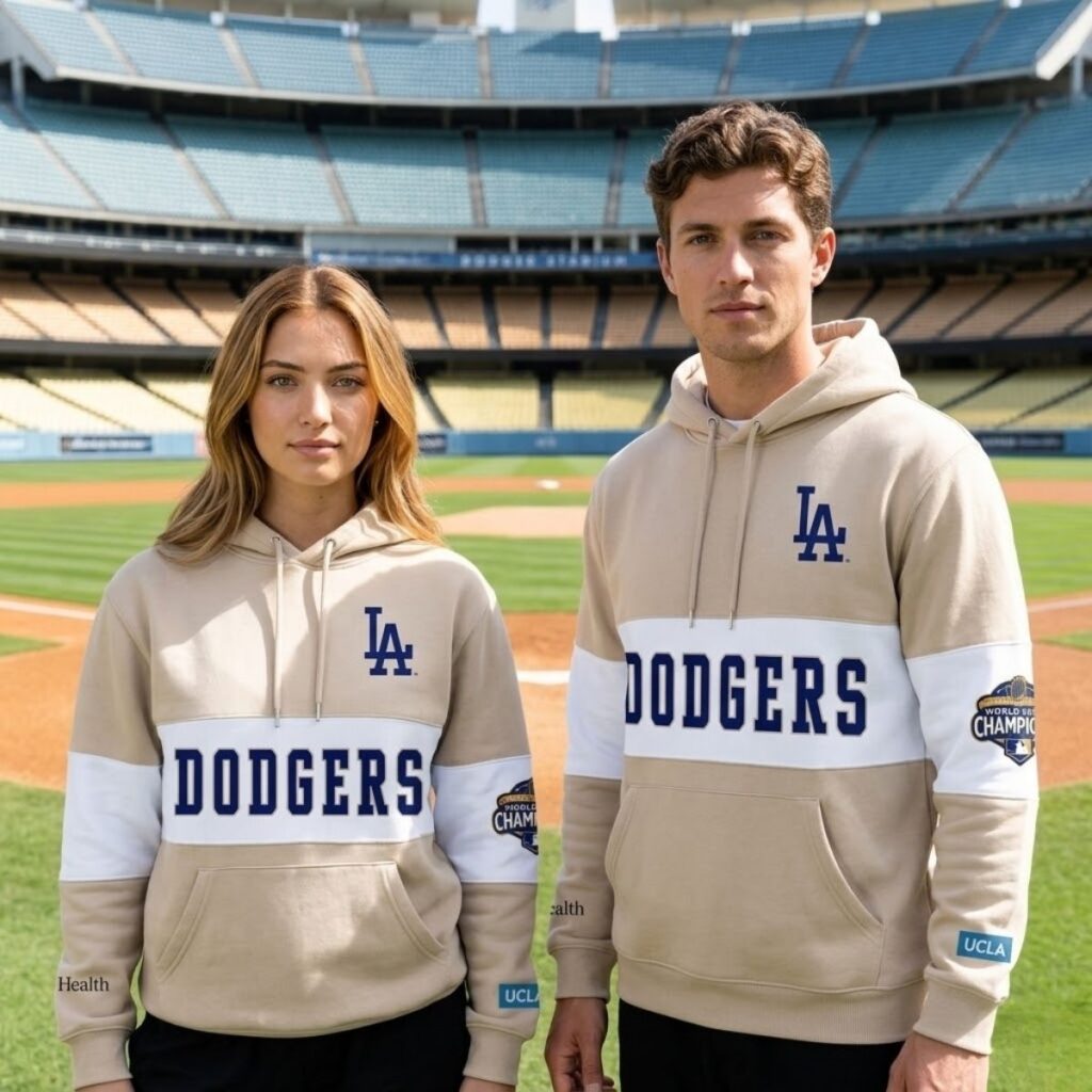 LA Dodgers 2026 Women's Night Hoodie - Zerelam