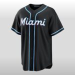 2026 Miami Marlins Fashion Black Out Jersey