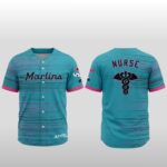 2026 Miami Marlins Nurse Appreciation Night Baseball Jersey Giveaway