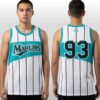 2026 Miami Marlins Throwback Basketball Jersey Giveaway