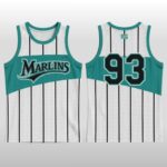 2026 Miami Marlins Throwback Basketball Jersey Giveaway