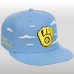 2026 Milwaukee Brewers The Simpsons Clouds Hat