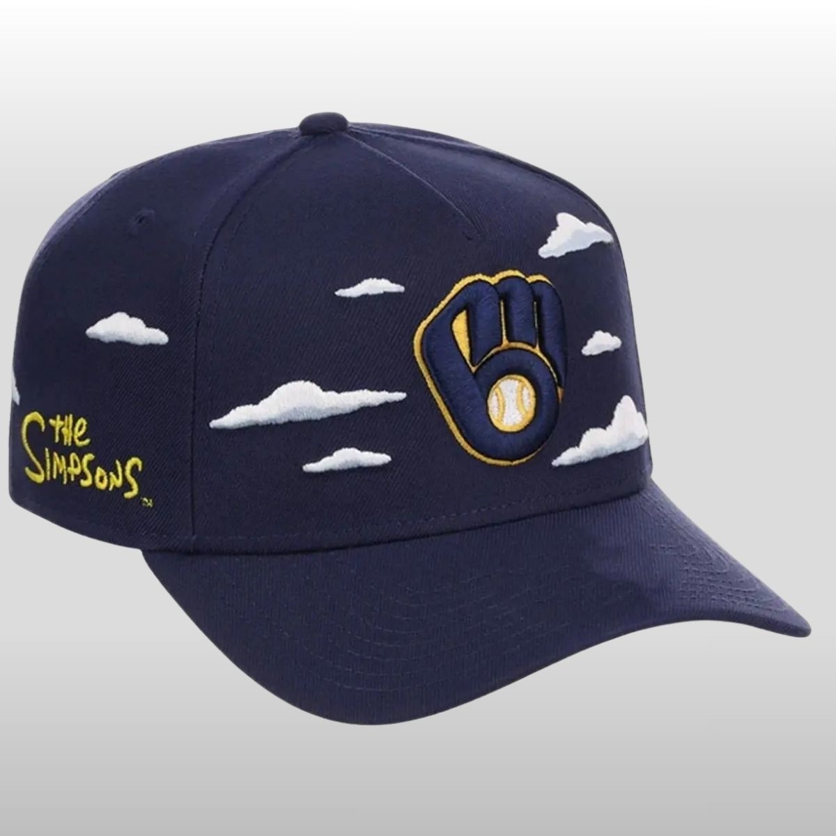 2026 Milwaukee Brewers The Simpsons Clouds Hat