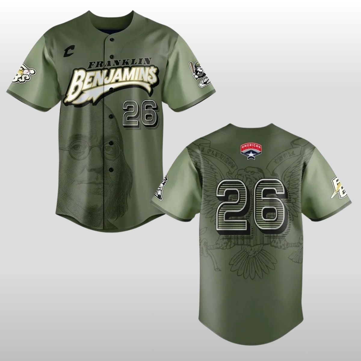 2026 Milwaukee Milkmen Franklin Benjamins Jersey Giveaway 1 2026 Milwaukee Milkmen Franklin Benjamins Jersey Giveaway 2