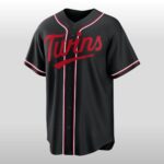 2026 Minnesota Twins Fashion Black Out Jersey