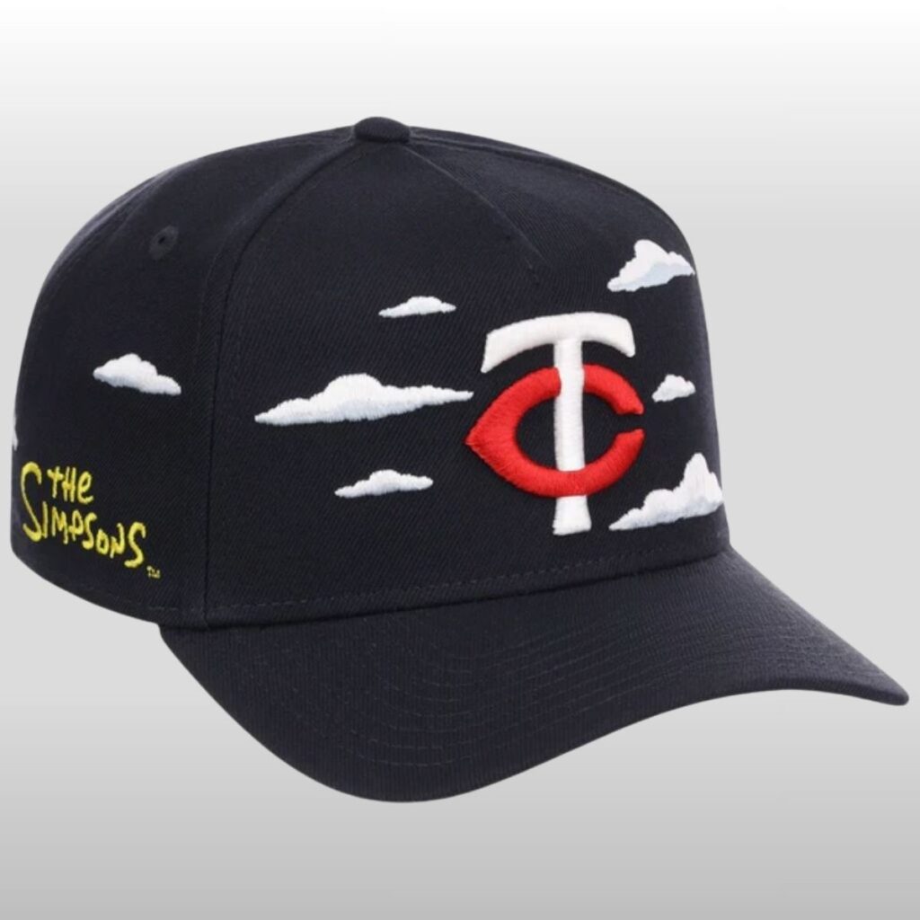 2026 Minnesota Twins The Simpsons Clouds Hat 2