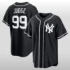 2026 NY Yankees Aaron Judge Black Out Jersey 2
