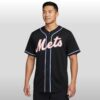 2026 New York Mets Fashion Black Out Jersey